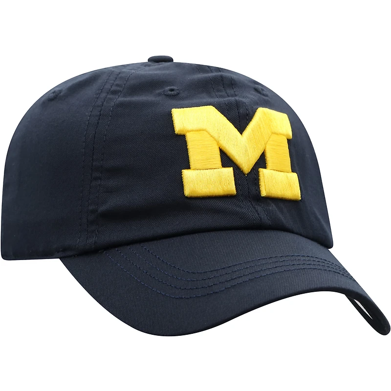 Women's Top of the World Navy Michigan Wolverines Staple Adjustable Hat