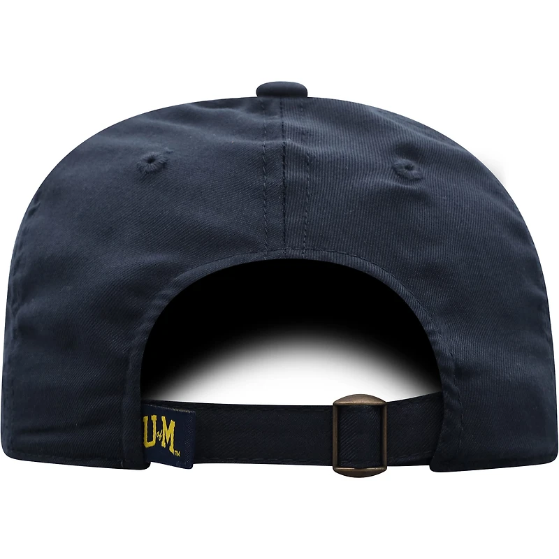 Women's Top of the World Navy Michigan Wolverines Staple Adjustable Hat