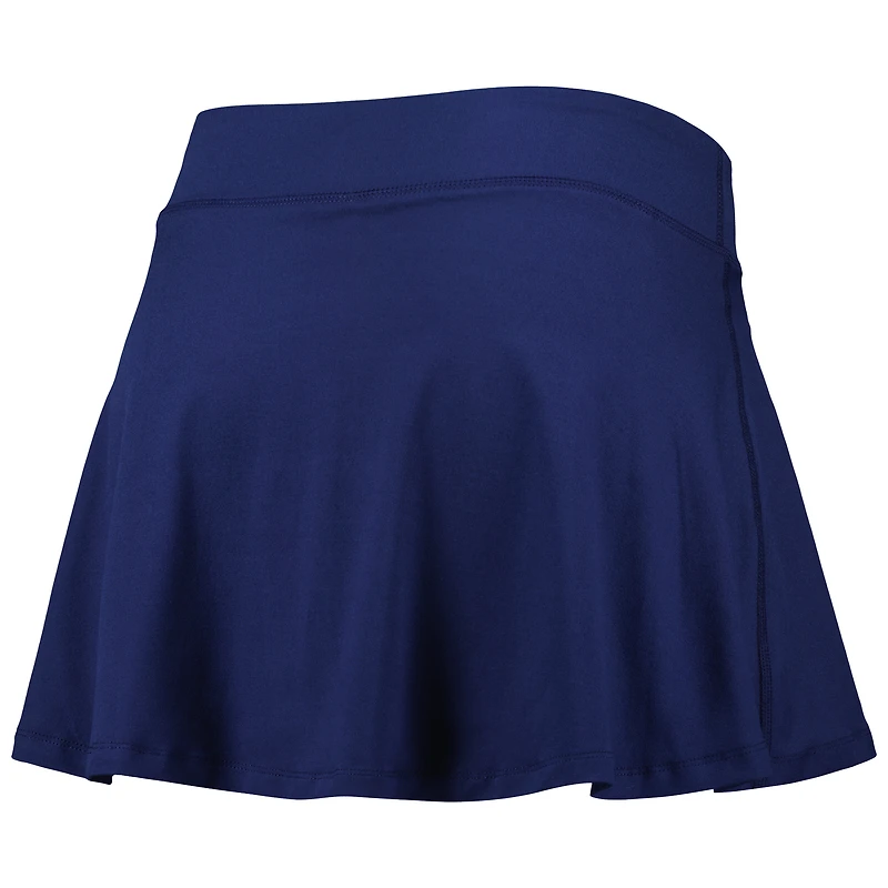 Women's ZooZatz Navy Michigan Wolverines Flowy Skort