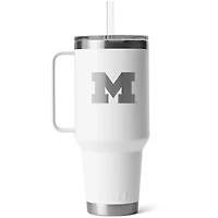 YETI Michigan Wolverines 42oz. Rambler Straw Mug
