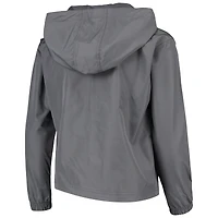 Youth Champion Graphite Michigan Wolverines Pack & Go Windbreaker Jacket