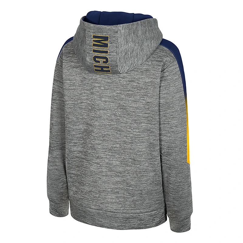 Youth Colosseum Gray Michigan Wolverines The Gang Hoodie
