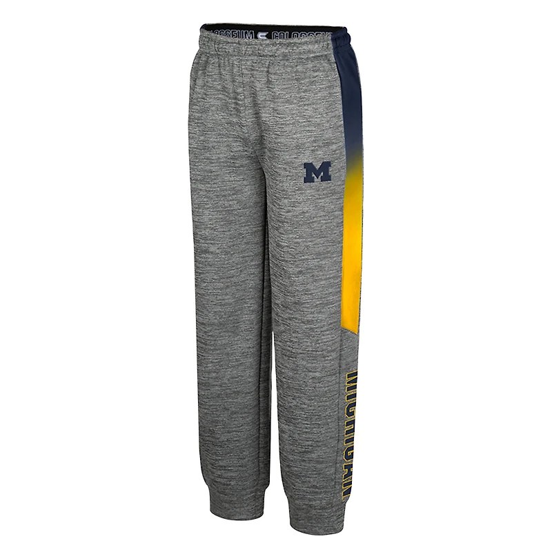 Pantalon gris du Michigan Wolverines The Gang pour jeunes Colosseum