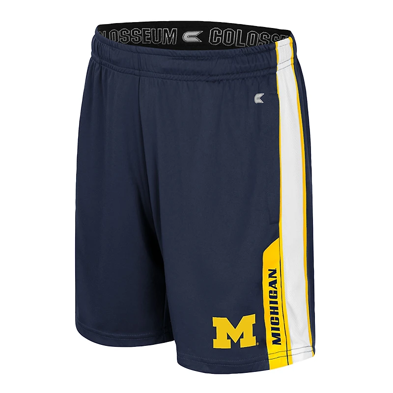 Youth Colosseum Navy Michigan Wolverines Gumbaldia Shorts