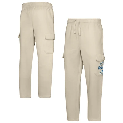 Pantalon de survêtement en polaire Youth Cream Michigan Wolverines All Around The World