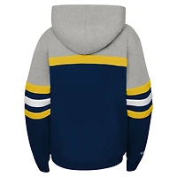 Youth Mitchell & Ness  Navy Michigan Wolverines Head Coach Hoodie