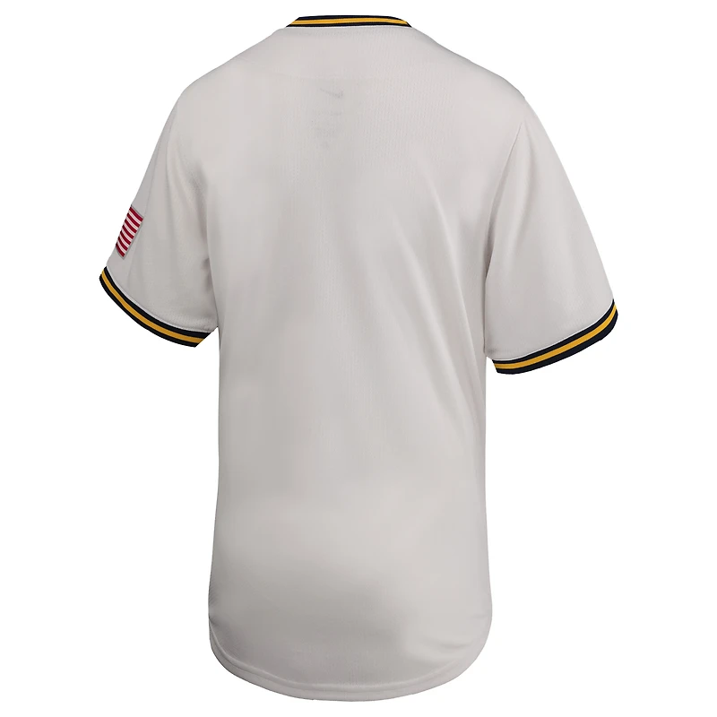 Youth Nike White Michigan Wolverines Limited Baseball Jersey