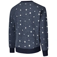 V110838 Mich Youth W&W Shimmer Star Reverse Fleece Crew SWTYTHCRW 642MIC382 #3