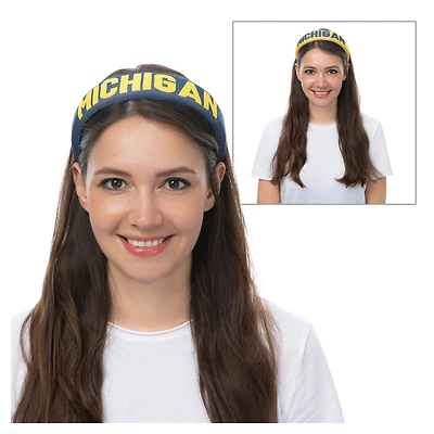 Lot de 2 bandeaux rigides ZooZatz Michigan Wolverines
