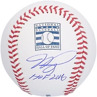 Mike Piazza New York Mets Autographed Hall of Fame Logo Baseball with "HOF 2016" Inscription