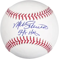 Balle de baseball MLB autographiée par Mike Schmidt des Phillies de Philadelphie avec inscription « 548 »