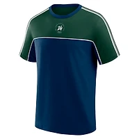 Men's Fanatics Blue/Green Milano Cortina 2026 Winter Olympics Circular Retro T-Shirt