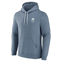 Sweat à capuche polaire Fanatics Blue Milano Cortina 2026 pour homme