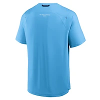 T-shirt technique raglan bleu Milano Cortina 2026 pour homme, Fanatics