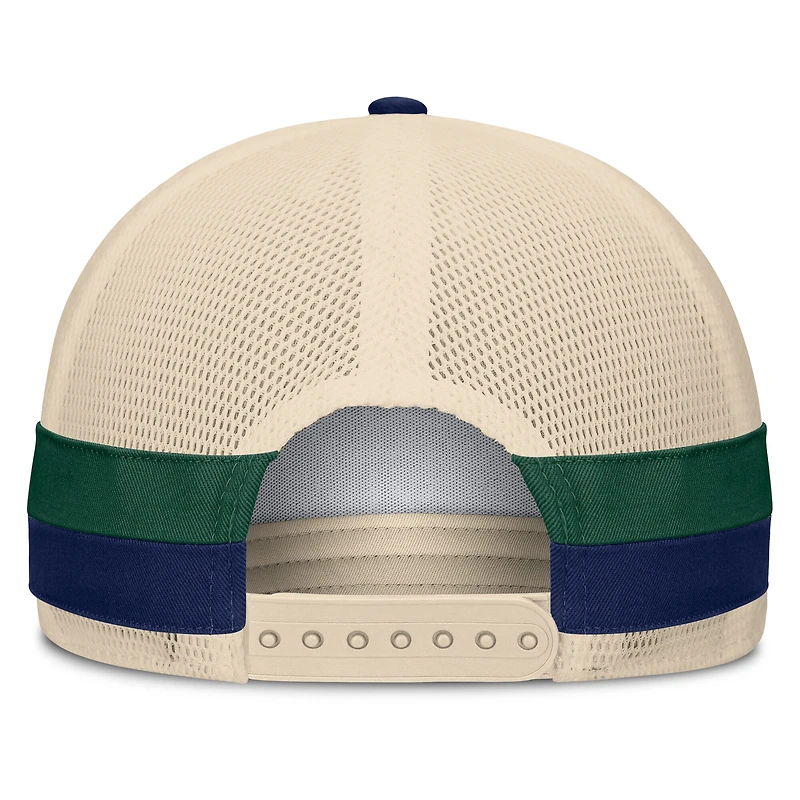 Men's Fanatics Navy/Cream Milano Cortina 2026 Winter Olympics Prestige A-Frame Adjustable Hat