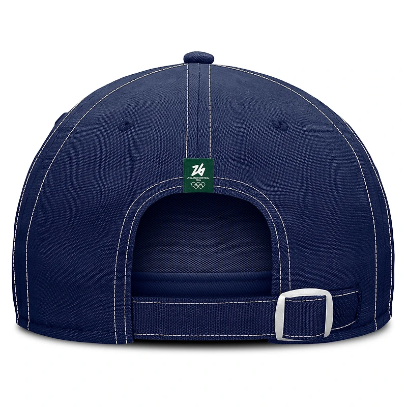 Men's Fanatics Navy/Dark Green Milano Cortina 2026 Winter Olympics Friction Adjustable Hat