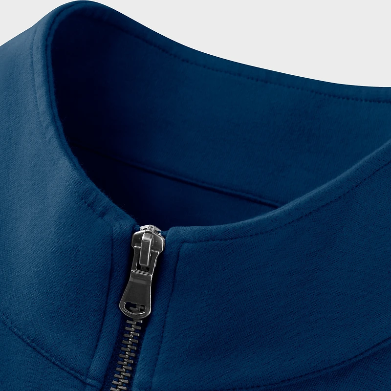 Men's Fanatics Navy Milano Cortina 2026 Winter Olympics Circular Signature Tri-Blend Full-Zip Track Jacket