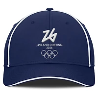 Casquette Fanatics bleu marine Milano Cortina pour homme, édition limitée Jeux olympiques d'hiver 2026