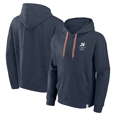 Men's Fanatics Navy Milano Cortina 2026 Winter Olympics Pullover Hoodie