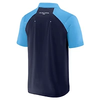 Men's Fanatics Navy Milano Cortina 2026 Winter Olympics Tech Raglan Quarter-Zip Polo