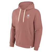Men's Fanatics Pink Milano Cortina 2026 Winter Olympics Pullover Hoodie