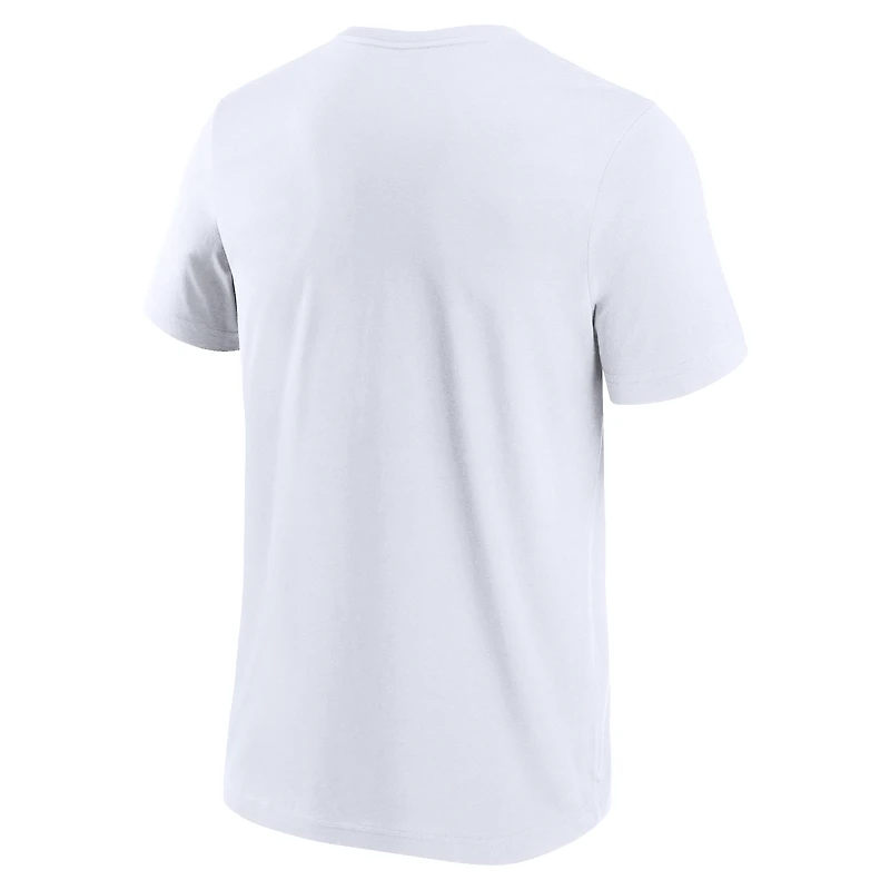 Men's Fanatics White Milano Cortina 2026 Winter Olympics Curling Pictogram Graphic T-Shirt