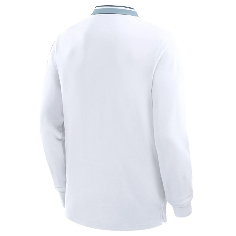 Men's Fanatics Milano Cortina 2026 Winter Olympics Tipped Long Sleeve Polo