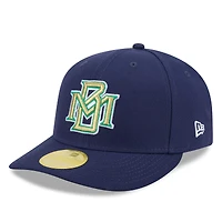 Casquette ajustée New Era 59FIFTY à profil bas, bleu marine, Milwaukee Braves, édition 2026, Temple de la renommée du baseball