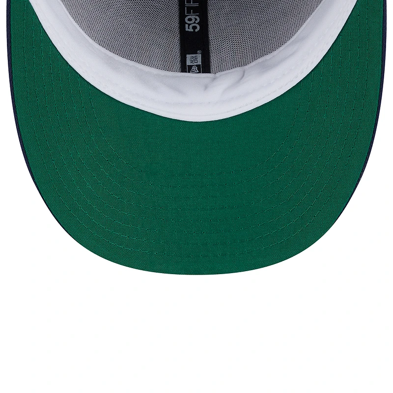 Casquette ajustée New Era 59FIFTY à profil bas, bleu marine, Milwaukee Braves, édition 2026, Temple de la renommée du baseball