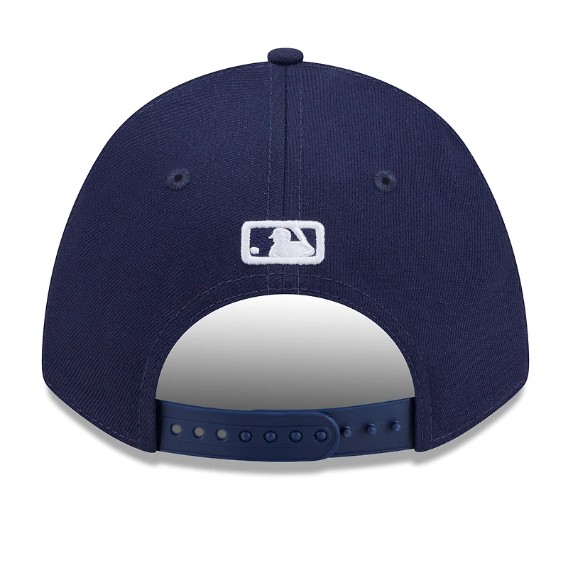 Men's New Era Navy Milwaukee Braves 2026 Baseball Hall of Fame 9FORTY M-Crown Adjustable Hat