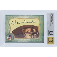Warren Spahn Milwaukee Braves Autographed 2015 Topps Five Star Cut Signature #FCS-WSP #1/1 BGS Authenticated 8.5/10 Card
