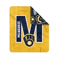 Couverture Dream Weave 50" x 60" des Brewers de Milwaukee