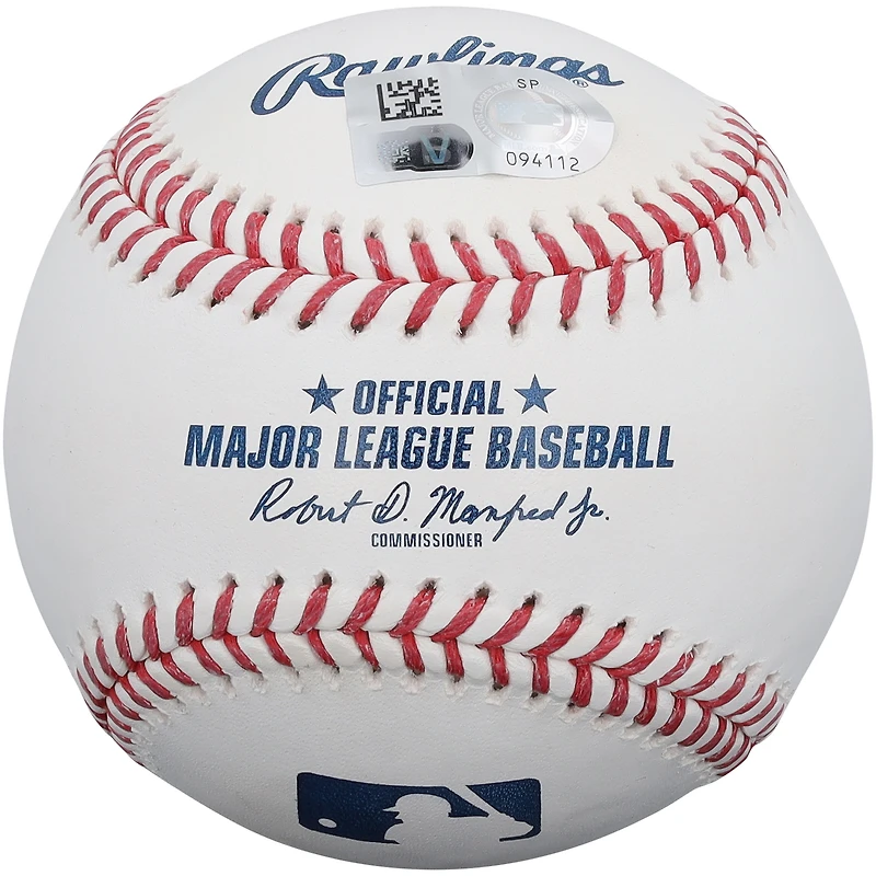 Brandon Sproat Milwaukee Brewers Autographed Baseball with "MLB Debut 9/7/25" Inscription