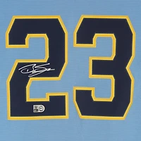 Brandon Sproat Milwaukee Brewers Autographed Light Blue Nike City Connect Limited Jersey