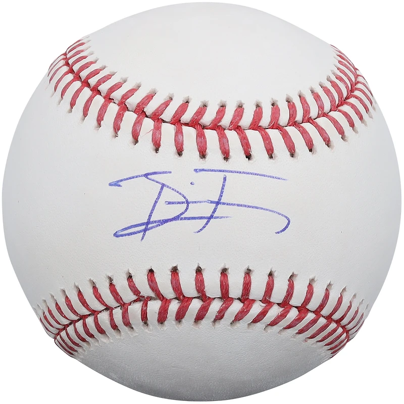 Balle de baseball autographiée par Brice Turang des Milwaukee Brewers