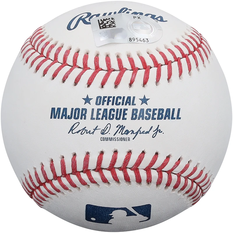 Brice Turang Milwaukee Brewers Autographed Baseball