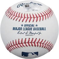 Brice Turang Milwaukee Brewers Autographed Baseball