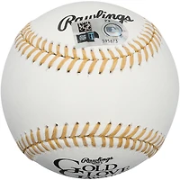 Christian Yelich Milwaukee Brewers Autographed Gold Glove Logo Baseball