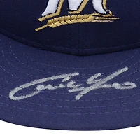 Christian Yelich Milwaukee Brewers Autographed New Era Cap