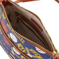 Dooney & Bourke Milwaukee Brewers Game Day Sac à bandoulière