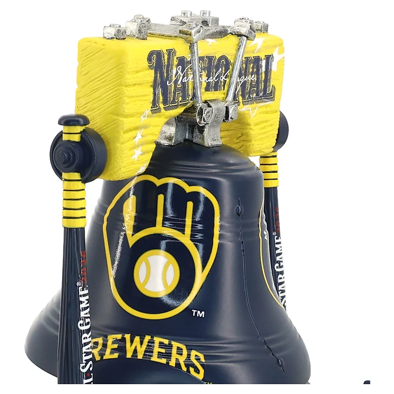 FOCO Milwaukee Brewers 2026 MLB All-Star Game Liberty Bell Bobblehead
