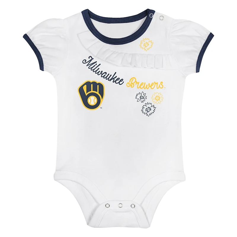Infant Milwaukee Brewers Sweet Bodysuit & Skirt Set