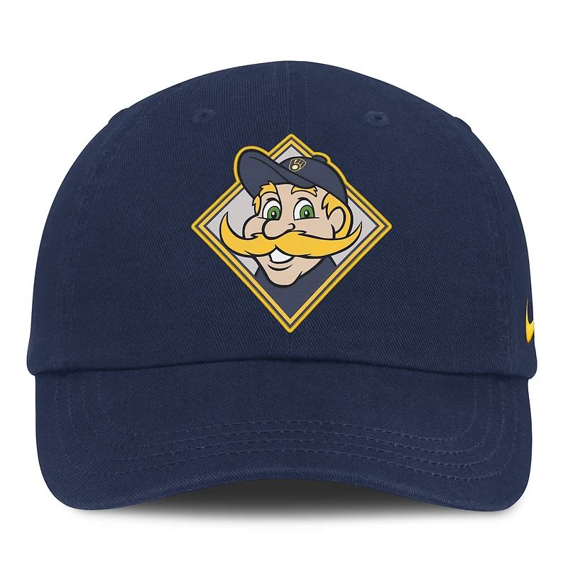 Infant Nike Navy Milwaukee Brewers Mascot Club Flex Hat