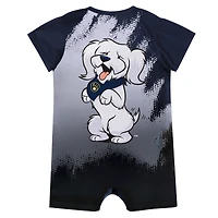 Infant Outerstuff  Navy Milwaukee Brewers Baby Mascot Bodysuit