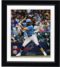 Jackson Chourio Milwaukee Brewers Autographed 8" x 10" Hitting Photograph
