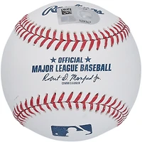 Jackson Chourio Milwaukee Brewers Autographed Baseball