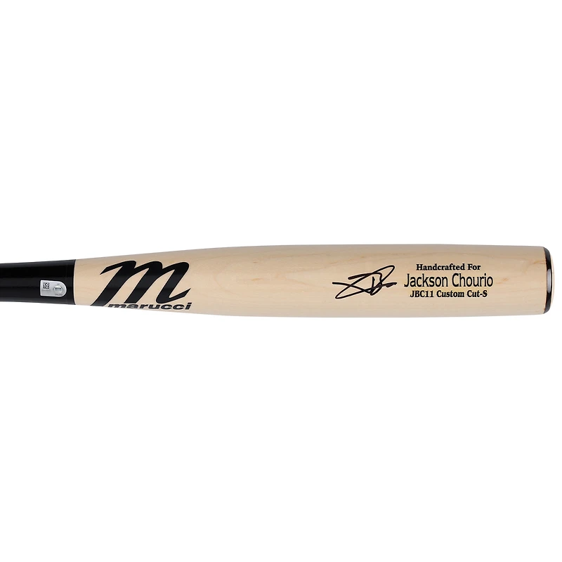 Jackson Chourio Milwaukee Brewers Autographed Marucci Game Model Bat