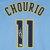 Jackson Chourio Milwaukee Brewers Autographed Nike City Connect Replica Jersey