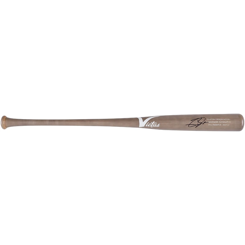 Jackson Chourio Milwaukee Brewers Autographed Victus Game Model Bat