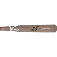 Jackson Chourio Milwaukee Brewers Autographed Victus Game Model Bat